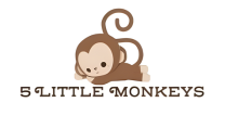 5 Little Monkeys Bedding